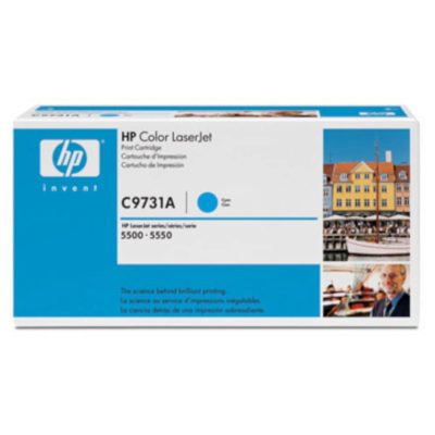 hp 645A Toner, Cyan Single Pack, C9731A